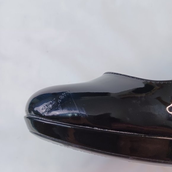 Alfani Step N Flex Black Patent Leather Platform Pumps Size 11 - Picture 9 of 10